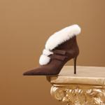 Handcrafted Genuine Leather Women's Shoes: Luxurious Elegance and Quality.(Ediandian86022)