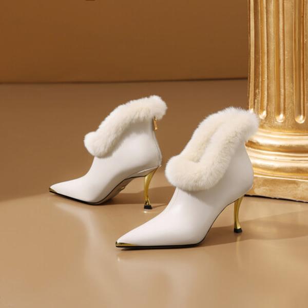 Exquisite Handcrafted Leather Women's Shoes: Luxury, Elegance, and Timeless Craftsmanship(Ediandian86023)