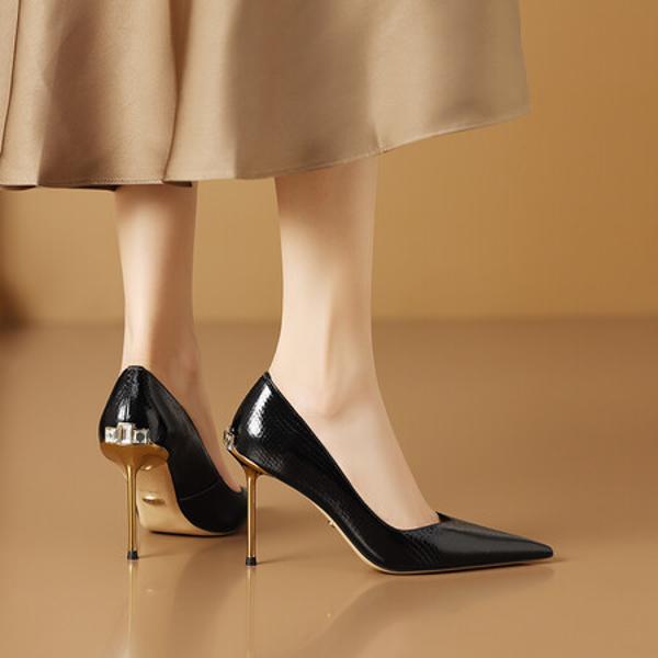 Handcrafted Luxury Leather Women's Shoes: Elegant Artistry in Every Step(Ediandian86026)