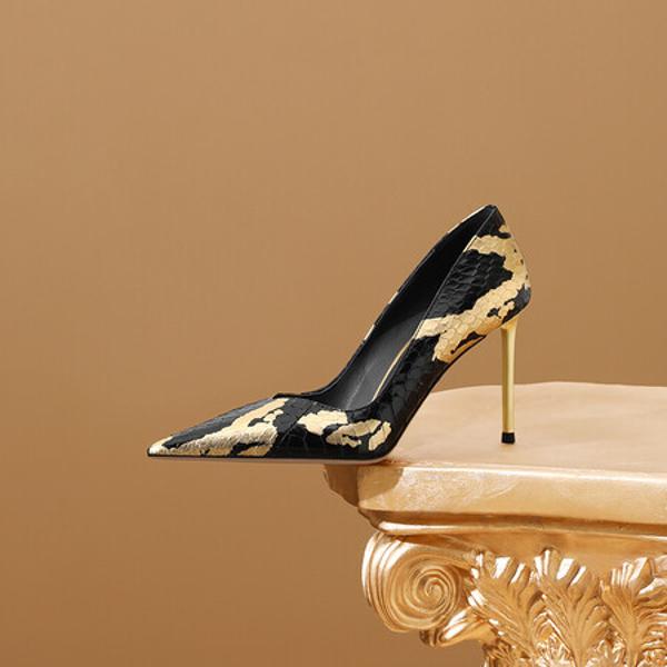 Handcrafted Genuine Leather Women's Shoes – A Touch of Luxury and Elegance(Ediandian86025)