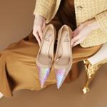 Handcrafted Genuine Leather Women's Shoes: Elegant Luxury with Exquisite Craftsmanship(Ediandian86033)