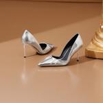 Handcrafted Leather Women's Shoes - Elegant Luxury Quality(Ediandian86056)