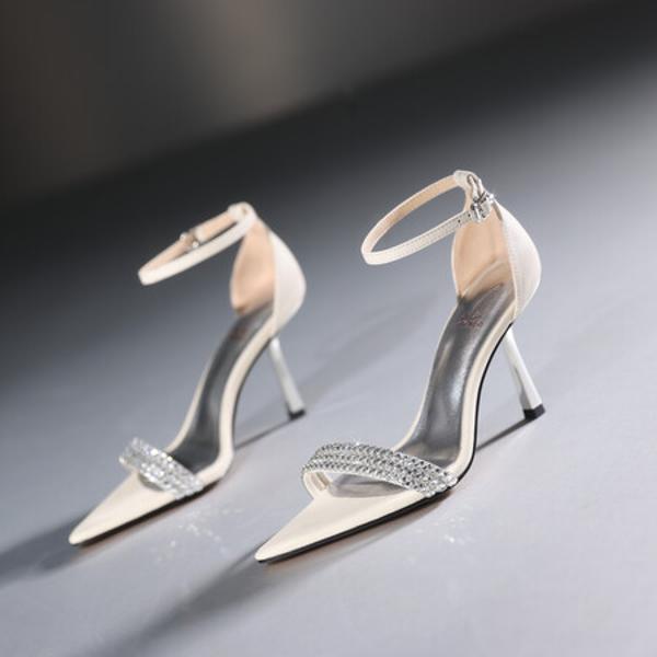 Elegant Handmade Leather Women's Shoes – Luxury Craftsmanship(Ediandian86077)