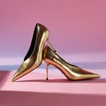 Handcrafted Genuine Leather Women's Shoes: Elegant Luxury Craftsmanship(Ediandian86096)