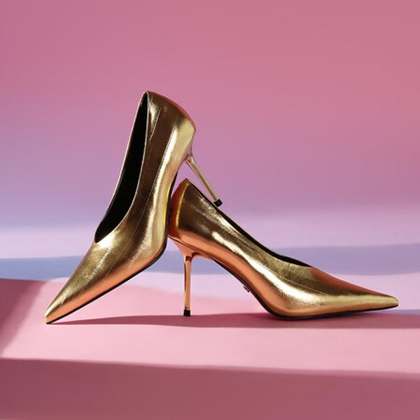 Handcrafted Genuine Leather Women's Shoes: Elegant Luxury Craftsmanship(Ediandian86096)