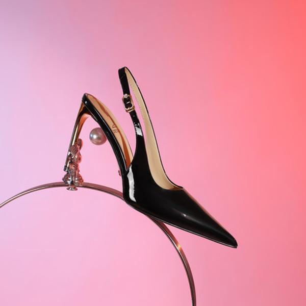 Handcrafted Genuine Leather Heels: Luxury and Elegance Redefined(Ediandian8537)