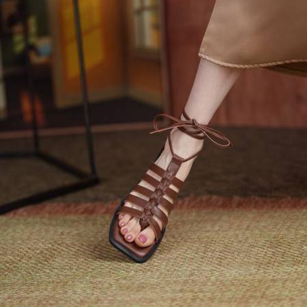 Handcrafted Genuine Leather Women's Shoes: Elegant Luxury Craftsmanship(EdidoML1053)