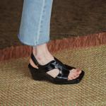 Exquisite Handmade Leather Women's Shoes: Elegance Meets Luxury Craftsmanship(EdidoML1061)