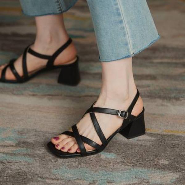 Luxurious Handmade Leather Women's Shoes - Elegance Redefined(EdidoML1082)