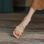 Luxurious Handmade Leather Women's Shoes - Elegance Redefined(EdidoML1082)