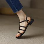 Handcrafted Leather Women's Shoes - Luxurious Elegance(EdidoML1097)