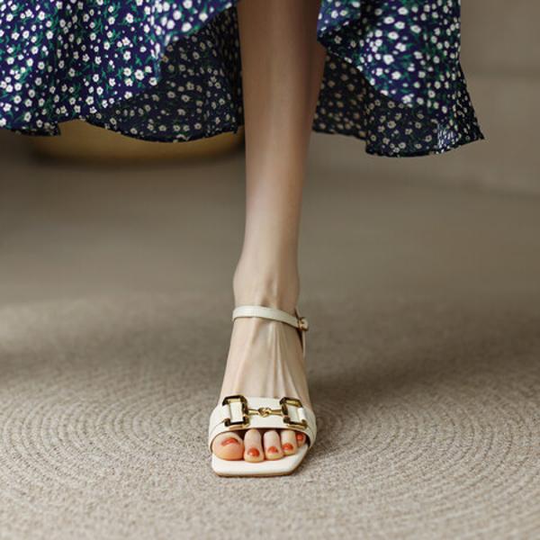 Luxurious Handcrafted Leather Women's Shoes, Exquisite Craftsmanship(EdidoML1095)