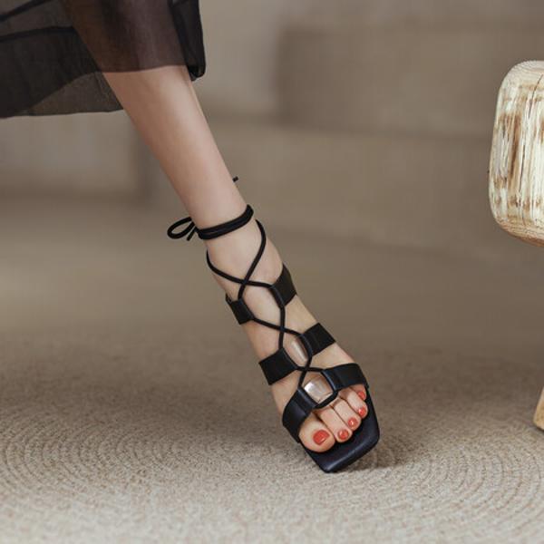 Handcrafted Luxury Leather Women’s Shoes: Elegance Redefined(EdidoML1091)