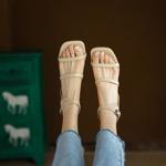 Handcrafted Luxury Leather Women’s Shoes: Exquisite Quality and Elegant Craftsmanship(EdidoSL1081)