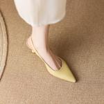 Handcrafted Luxury Leather Women's Shoes for Timeless Elegance(EdidoD3145)