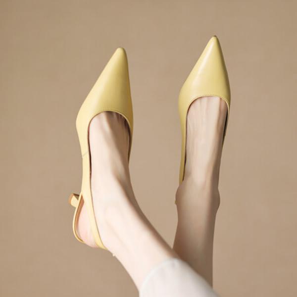 Handcrafted Luxury Leather Women's Shoes for Timeless Elegance(EdidoD3145)