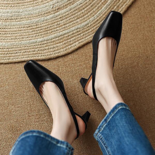 Exquisite Handcrafted Leather Women's Shoes for Elegance(EdidoD3146)