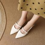 Handcrafted Leather Women's Shoes: Elegant Luxury Quality(EdidoD3142)