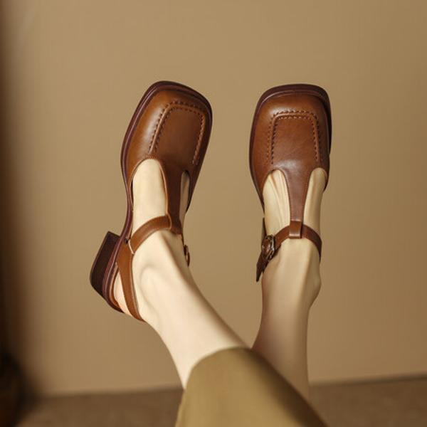 Handcrafted Genuine Leather Women’s Shoes – Elegant Design Meets Luxury Craftsmanship(EdidoD3162)