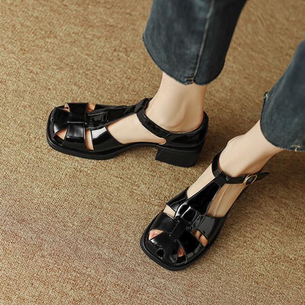 Elegant Handcrafted Genuine Leather Women's Shoes of Luxurious Quality(EdidoL1215)