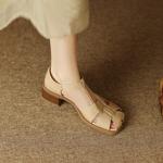 Elegant Handcrafted Genuine Leather Women's Shoes of Luxurious Quality(EdidoL1215)