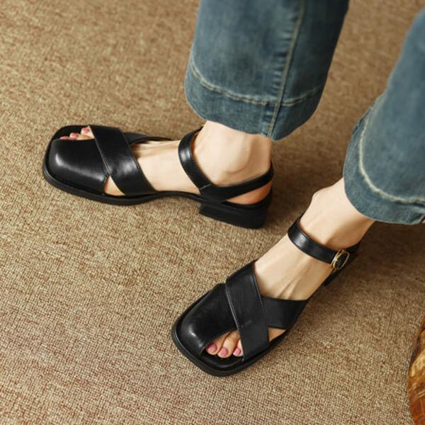 Handcrafted Leather Women's Shoes: Elegance Meets Luxury(EdidoL1221)