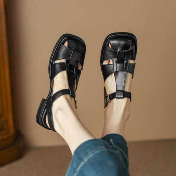 Exquisite Handcrafted Genuine Leather Women's Shoes for Elegance and Luxury(EdidoL1222)