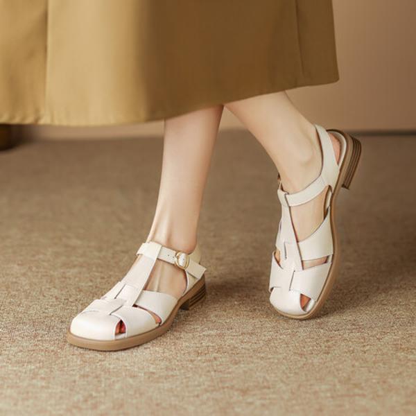 Exquisite Handcrafted Genuine Leather Women's Shoes for Elegance and Luxury(EdidoL1222)