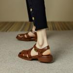 Exquisite Handcrafted Leather Women's Shoes for Elegant Style(EdidoL1118)