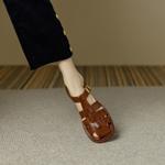 Exquisite Handcrafted Leather Women's Shoes for Elegant Style(EdidoL1118)