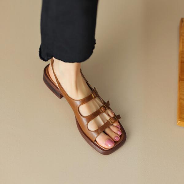 Handcrafted Genuine Leather Women's Shoes: Luxurious Elegance and Quality.(EdidoL1226)