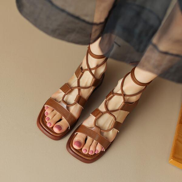 Handcrafted Luxurious Genuine Leather Women's Shoes(EdidoL1229)