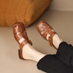 Luxurious Handcrafted Genuine Leather Women's Shoes(EdidoL1236)