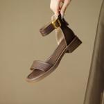 Exquisite Handcrafted Leather Women's Shoes: Elegance Meets Luxury Quality(EdidoL1267)