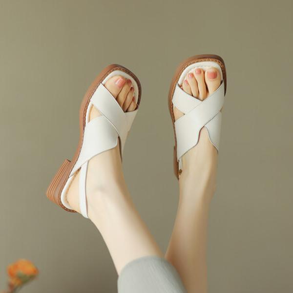 Handcrafted Leather Women's Shoes: Luxurious Elegance Redefined(EdidoL1253)