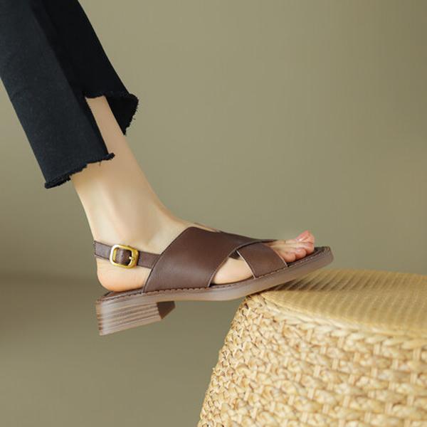 Handcrafted Leather Women's Shoes: Luxurious Elegance Redefined(EdidoL1253)