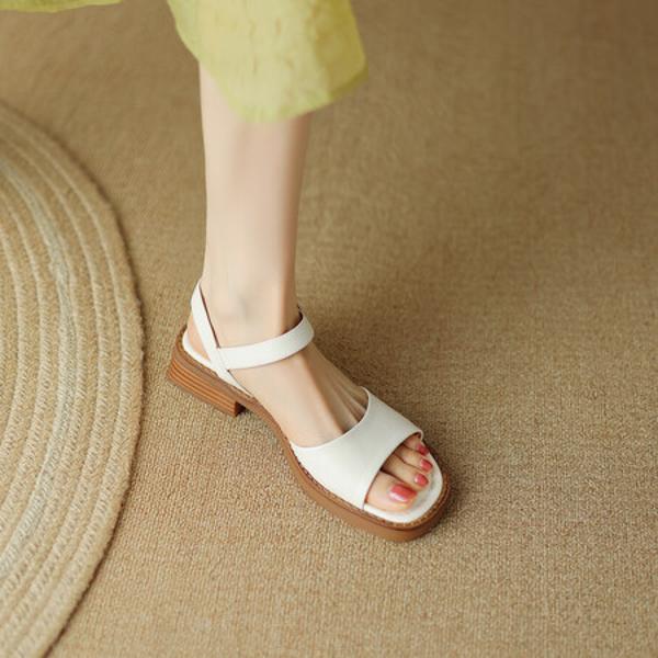 Exquisite Handmade Leather Women's Shoes: Elegant Craftsmanship(EdidoL1265)