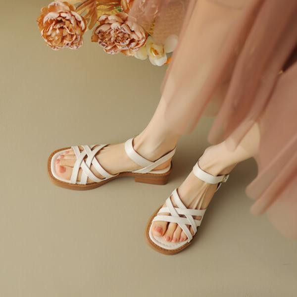 Handcrafted Leather Women's Shoes: A Fusion of Elegance, Luxury, and Artistry(EdidoL1266)