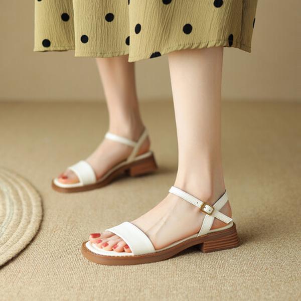 Luxury Handcrafted Leather Women's Shoes: Elegance Redefined(EdidoL1259)