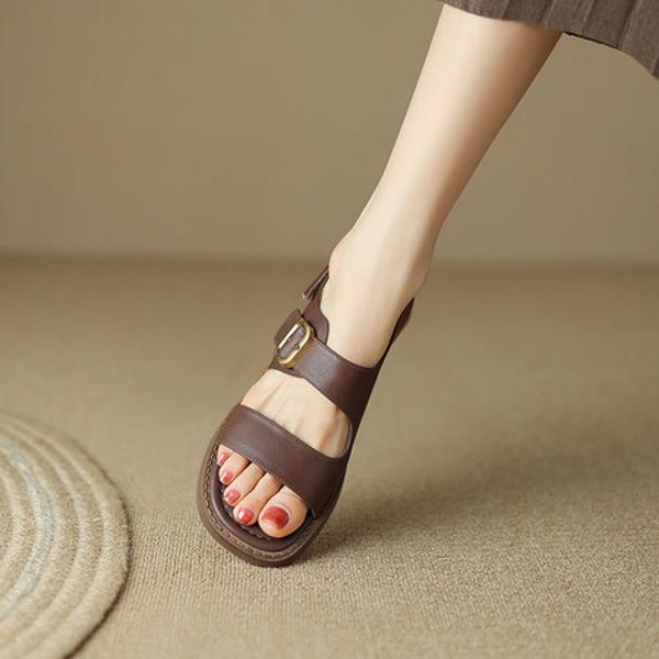 Handcrafted Genuine Leather Women's Shoes: Exquisite Elegance & Luxury(EdidoL1261)