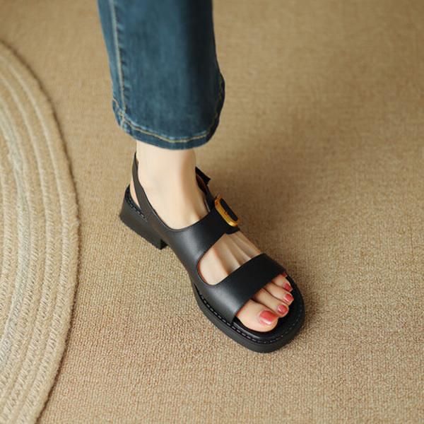 Handcrafted Genuine Leather Women's Shoes: Exquisite Elegance & Luxury(EdidoL1261)