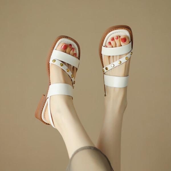 Handcrafted Luxury Leather Women's Shoes: Elegance in Every Stitch(EdidoL1263)