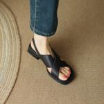 Exquisite Handcrafted Genuine Leather Women's Shoes for Elegant Luxury(EdidoRL1253)