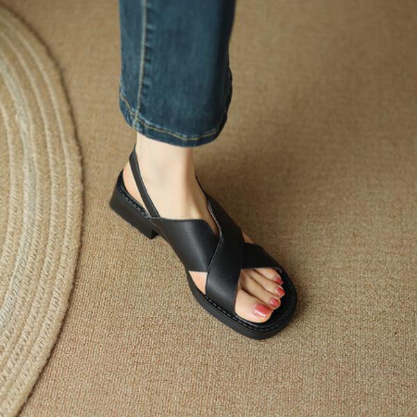 Exquisite Handcrafted Genuine Leather Women's Shoes for Elegant Luxury(EdidoRL1253)