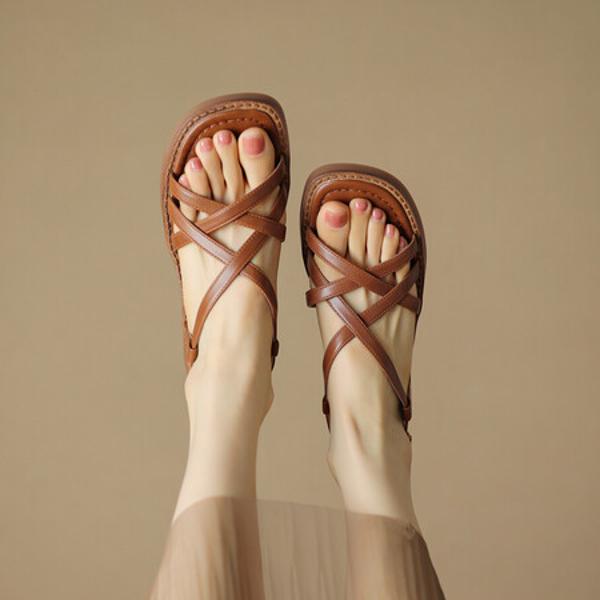 Exquisite Handcrafted Genuine Leather Women's Shoes: Elegance Redefined(EdidoRL1269)