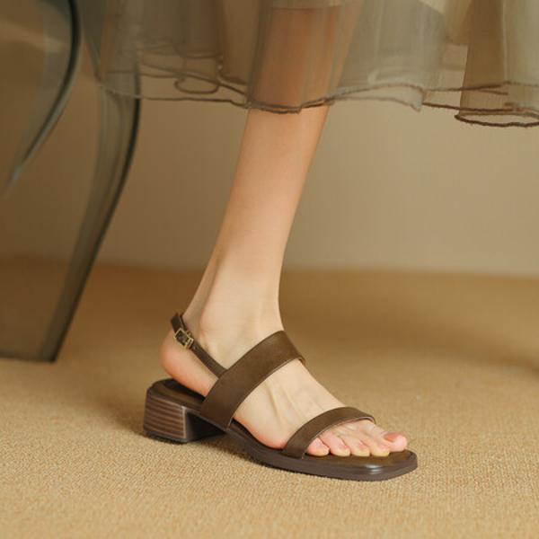 Elegant Handmade Leather Women’s Shoes – A Touch of Luxury Craftsmanship(EdidoL1288)