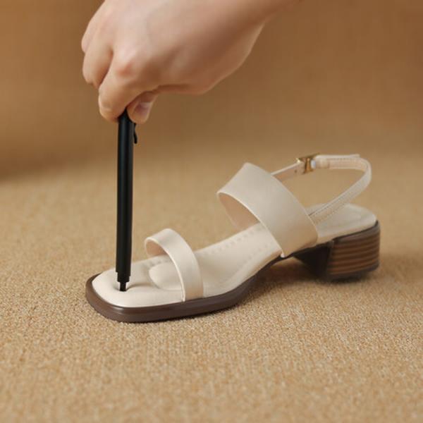 Elegant Handmade Leather Women’s Shoes – A Touch of Luxury Craftsmanship(EdidoL1288)