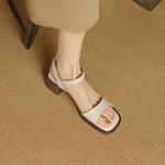 Elegantly Crafted Luxury Leather Women's Shoes with Exquisite Artistry(EdidoL1287)