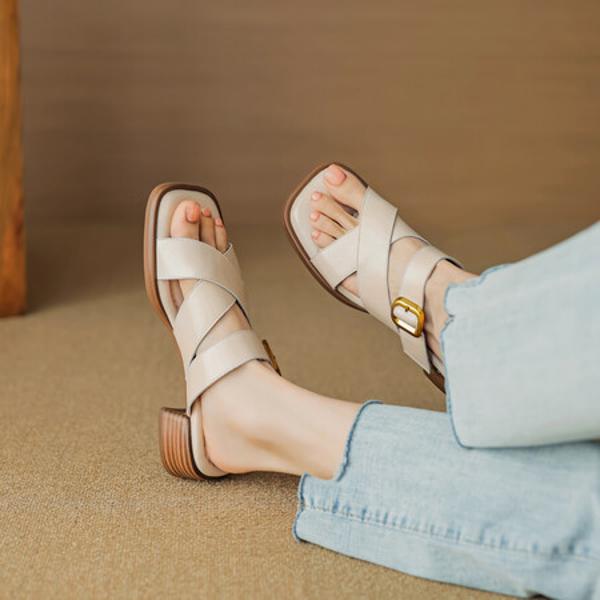 Handcrafted Genuine Leather Women's Shoes - Elegance Redefined(EdidoL1276)