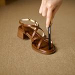 Exquisite Handmade Leather Women's Shoes: Luxury and Elegance(EdidoL1296)